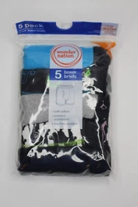 Boys' Wonder Nation Boxer Briefs 5-Pack Size S (6-7) - Picture 1 of 4