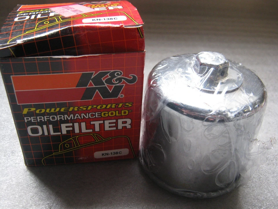 FILTRO DE ACEITE SUZUKI KAWASAKI ARCTIC CAG CAGIVA RAPTOR KLV DL GSF GSX GSXR KN-138C Foto 1 de 1