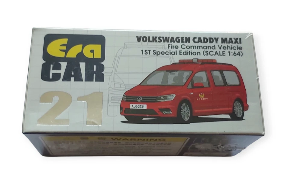 Era Myth 21 Volkswagen VW Caddy Maxi Fire Command Vehicle Car 1:64 - Image 1 of 1