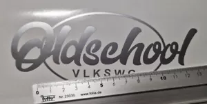 Pegatina Oldschool Vlks Tuning Oldtimer Classics Styling - Imagen 1 de 5