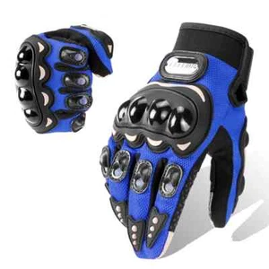 Motorcycle Glove Summer Riding Breathable Gloves Hard Knuckle Touchscreen Gloves - Picture 1 of 31