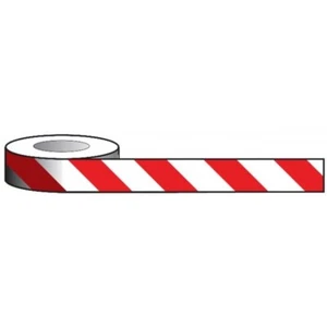 Cinta de marcado de pasillo SIGNOS Y ETIQUETAS - roja/blanca - 33m x 50mm - FBP20C - Imagen 1 de 9
