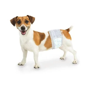 36 Count Extra Small Male Dog Wraps Super Absorbent Leak Proof Protection - Picture 1 of 8