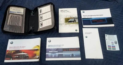 2000 BMW E46 3-series Sedan 323i 328i Owner's Manual and Service Info - Complete - Image 1 of 4