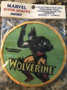 Wolverine Patch 1985 Cloth Sew-Ons Marvel - Picture 1 of 4