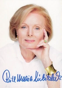 Ruth Maria Kubitschek UH Monaco Franze original signiert Autogrammkarte 6582 E - Bild 1 von 1