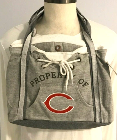 Chicago Bears NFL Women's Heather Hoodie Purse Cover