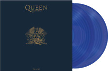 Queen Greatest Hits II Limited Transparent Blue 2 Vinyl LP Neu