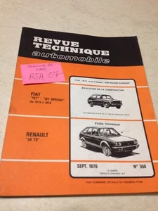 Revisión Automoción Renault 30 R30 Ts, Evolución Fiat 127 74A 76 Éd. 76 - Imagen 1 de 11