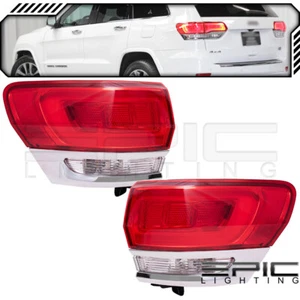 Pair LH RH Halogen Outer Tail Lights fits JEEP 14-22 GRAND CHEROKEE - Bild 1 von 2