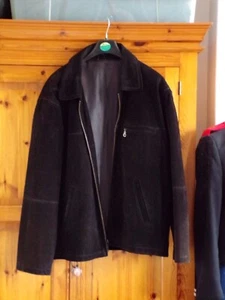 Chaqueta de gamuza negra para hombre eMen (C&A) - Imagen 1 de 1