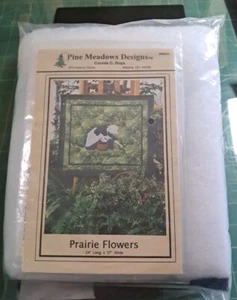 Prairie Flowers Pine Meadow Designs Mini Quilt Kit Precut Fabric Connie D Roys - Picture 1 of 2