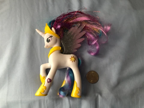 My Little Pony Princess Celestia 6in Brushable Hasbro Cover