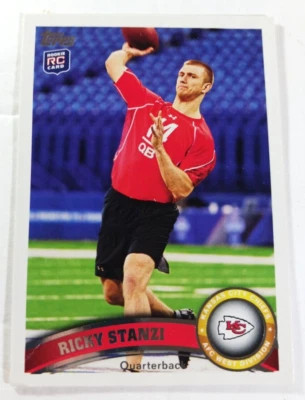 RICKY STANZI #134 2011 Topps Rookie RC - Image 1 of 4