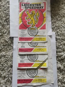 LEICESTER LIONS SPEEDWAY 1978 4 PROGRAMME. EXETER. Sheffield. CRADLEY. SWINDON - Bild 1 von 6