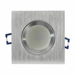 LED Einbaustrahler IP44 eckig 230V GU10 als Deckenstrahler für Feuchtraum - Bild 1 von 11