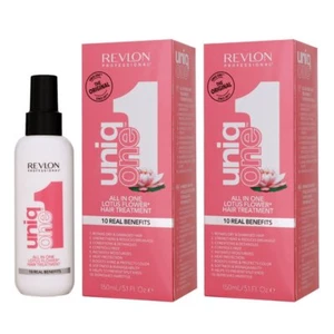 Revlon Uniq One Lotus Flower 2 x 150 ml Hair Treatment Set - Bild 1 von 2