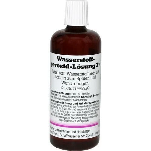 P.W. BEYVERS GMBH WASSERSTOFFPEROXID Lösung 3% 100 ml PZN 4652515