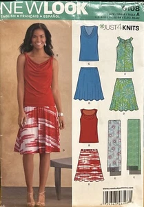 New Look Sewing Pattern 6108 Womens Mixed Lot Size 4-16 - New And Uncut - Picture 1 of 2