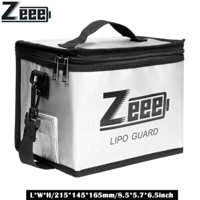 Zeee feuerfeste Lipo Akku Tasche Safe Bag Battery Explosionsgeschützte Fireproof - Bild 1 von 4