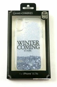 Official HBO Game of Thrones Winter is Coming Stark Liquid Case for iPhone X/Xs - Picture 1 of 4