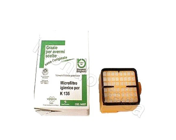 Microfiltro Hepa higiénico Vorwerk para Folletto Kobold VK135 VK136 original Foto 1 de 1