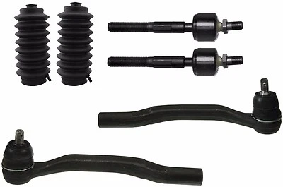 Kit para 94-97 Honda Accord Odyssey Tie Rod Extremo y trasero y bota de piñón Foto 1 de 4