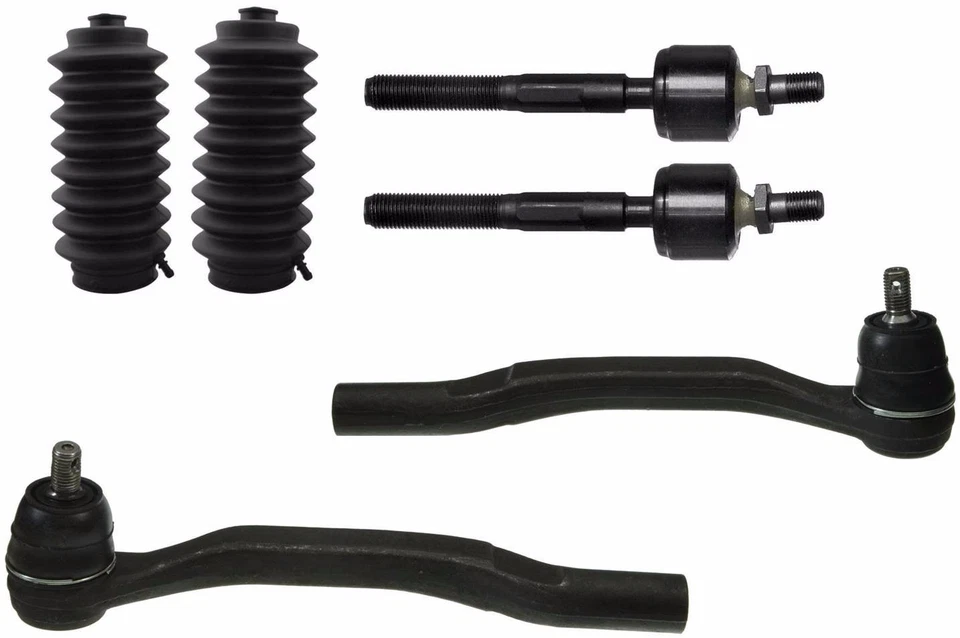 Kit para 94-97 Honda Accord Odyssey Tie Rod Extremo y trasero y bota de piñón Foto 1 de 4