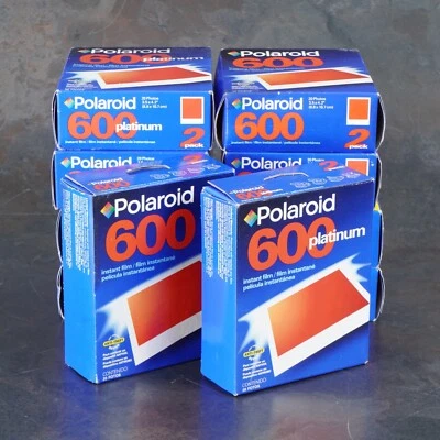 :(x10) 2-Packs of Polaroid 600 Instant Film - Expired 2001/2002 - 20 Packs Total - Image 1 of 3