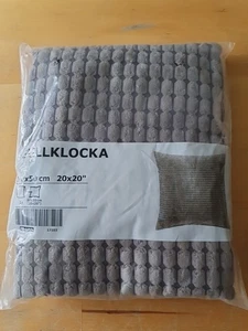 1 IKEA GULLKLOCKA Kissenhülle Kissenbezug 50x50 cm Grau - Bild 1 von 5