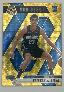 2024-25 Panini Mosaic - NBA Debut Tristan da Silva #266 Reactive Yellow... - Picture 1 of 2