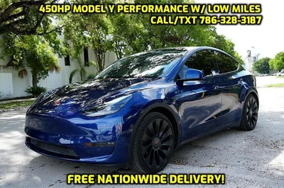2022 Tesla Model Y 450hp Performance 🔥 FREE DELIVERY! 🔥 Call 786-328-3187 - Image 1 of 4