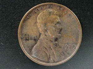 1929-P Lincoln 1c F/VF Details Toned - Picture 1 of 4