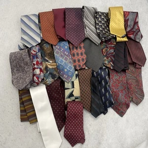 27 Assorted Ties for Men Vintage Neck Ties - Picture 1 of 1