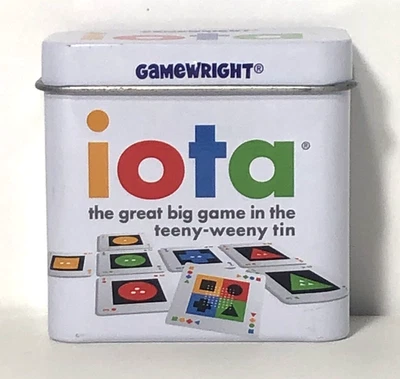 'IOTA' The Great Big Game in the Teeny Weeny Tin - by GameWright - Like New - Image 1 of 4