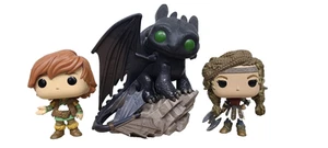 Funko Pop Deluxe Cómo entrenar a tu dragón desdentado hipo y paquete Astrid - Imagen 1 de 6