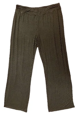 Pantalones de Pijama Secret Treasures Slinky Tejido Negro Lunares Talla XL Mujer Foto 1 de 4