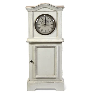 Gabinete de almacenamiento de llaves de reloj de pared/manto envejecido de colección ~ Colonial Clock Company - Imagen 1 de 9
