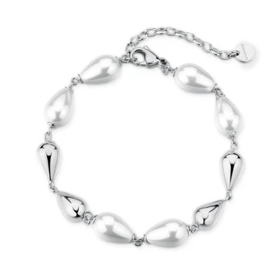 Brosway Bracciale Perfect Donna Acciaio Silver perle _BPC72 - Immagine 1 di 2