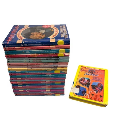 Vintage Lot of 26 Sweet Valley Twins Books by Francine Pascal - Image 1 of 4