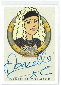 Xena & Hercules Animated Adventures Autograph Card Danielle Cormack as Ephiny - Picture 1 of 1