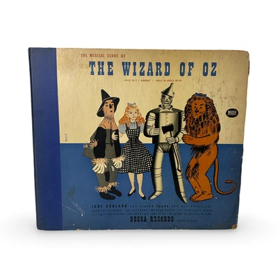 Victor Young And His Orchestra - Judy Garland – Musical The Wizard Of Oz 78 RPM  - Image 1 of 4