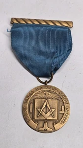 Vintage 1965 Freimaurer 50 Jahre Dienstmedaille Großloge A.F. & A.M. South Dakota - Bild 1 von 6