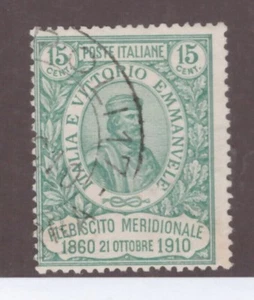 Italy Scott# 118 15c unwatermarked used Scott=$180 - Picture 1 of 1