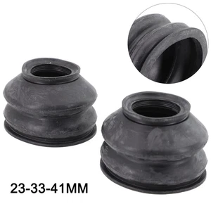 Ball Joint Cover 23*33*41MM 2pcs/Set Accessories Black Clip-On Silicone - Picture 1 of 24