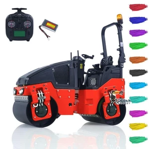 BW120AD Mini 1/14 Metal Road Roller RC Engineering Vehicle ST8 Radio RTR Battery - Picture 1 of 10