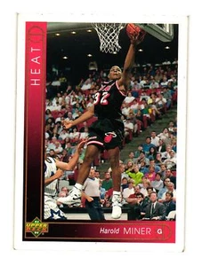 1993-94 Upper Deck French #21 Harold Miner Miami Heat - Picture 1 of 2