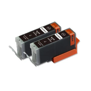 2 cartuchos de tinta negra + chip inteligente para PGI-270XL PGI-270 MG5720 MG5721 MG5722 - Imagen 1 de 1