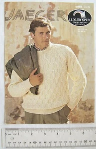 1982 Jaeger 4959 stitch textured sweater, DK - Picture 1 of 1