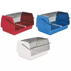 Trixie Transport Box for Birds & Small Animals - Pet Carrier with Handle & Perch - Picture 1 of 13